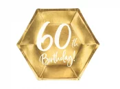 Lautanen ''60th Birthday'' (6 kpl 20cm)