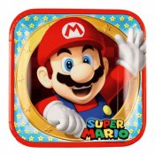 Lautanen Super Mario (8 kpl 23cm)