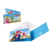 Kutsukortti Super Mario (8 kpl)