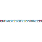Banneri Pokemon ''Happy Birthday'' (218x12cm)