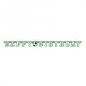 Banneri Jalkapallo ''Happy Birthday'' 2.13m