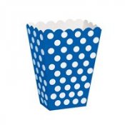Popcorn Laatikko Sininen (8 kpl)