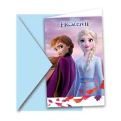 Kutsukortti Frozen 2 (6 kpl)