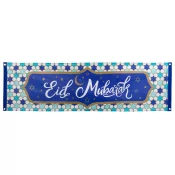 Polyesteri banneri ''Eid Mubarak''