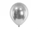 Lateksi ilmapallo Kromi Hopea (10 kpl 30cm)